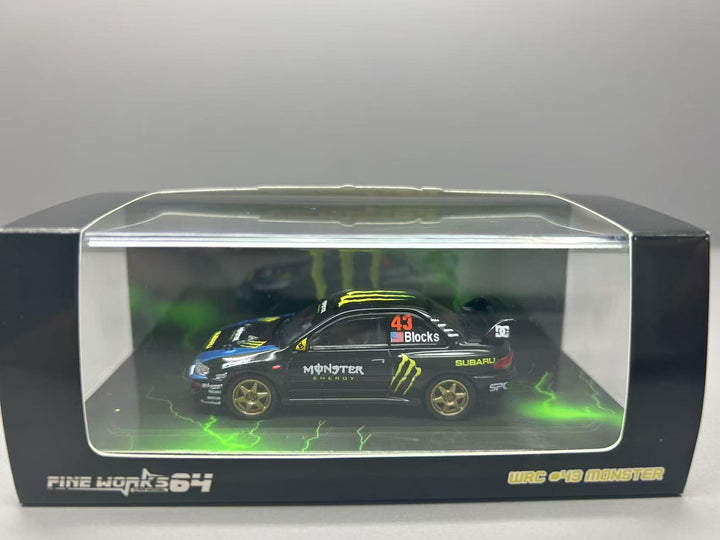 [Preorder] Fine works64 1:64 Subaru WRC Rally Champion (2 Colors)