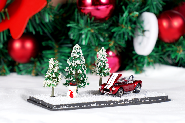 [Preorder] Fine works64 1:64 Shelby 427 Metallic Red Christmas