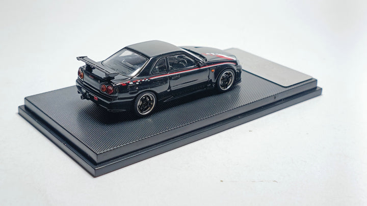 [Preorder] Model Collect 1:64 Nissan Skyline R-34 V-spec Black