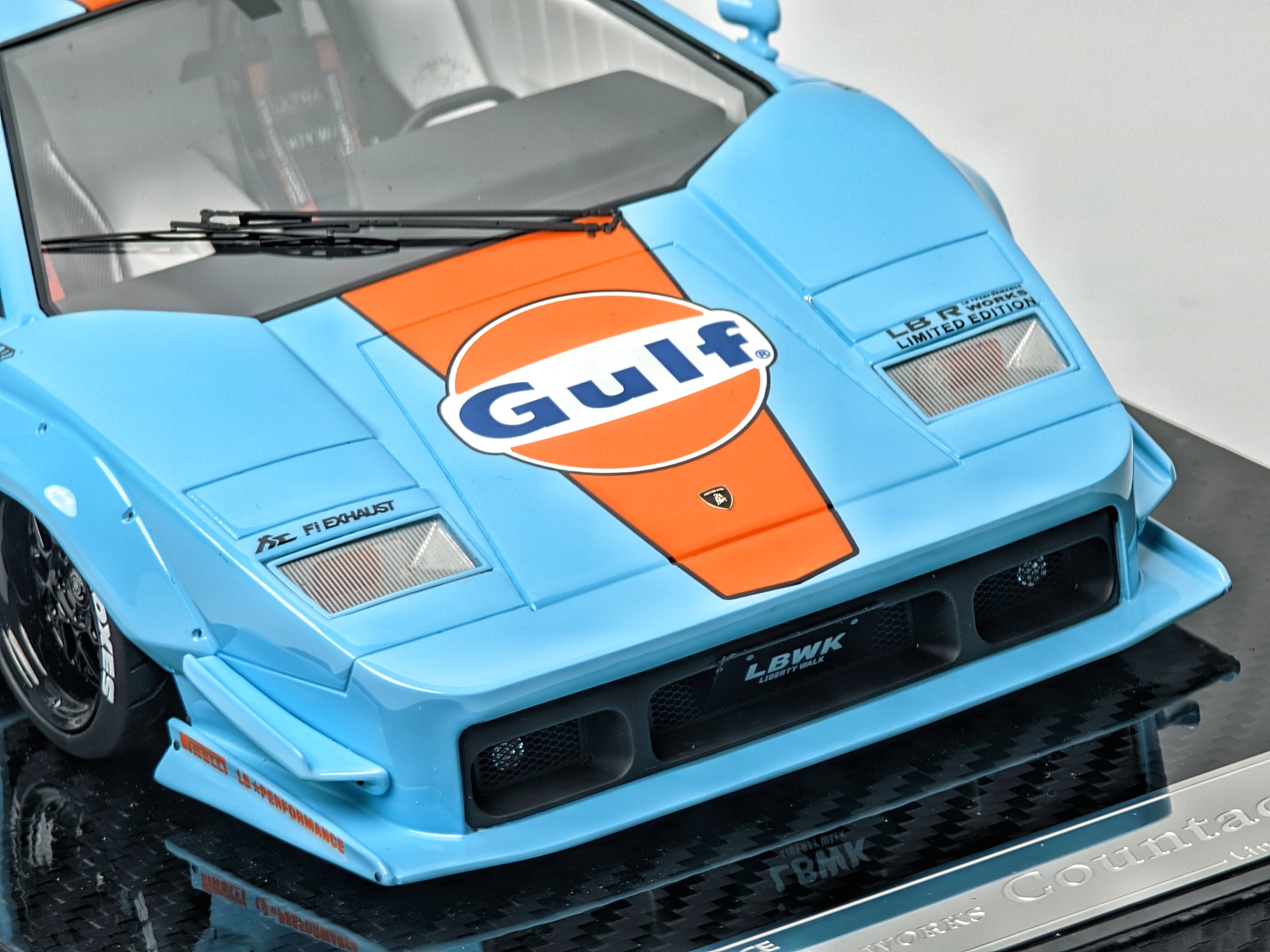 Preorder] Vip Scale Models 1:18 LB-Lamborghini Countach Gulf