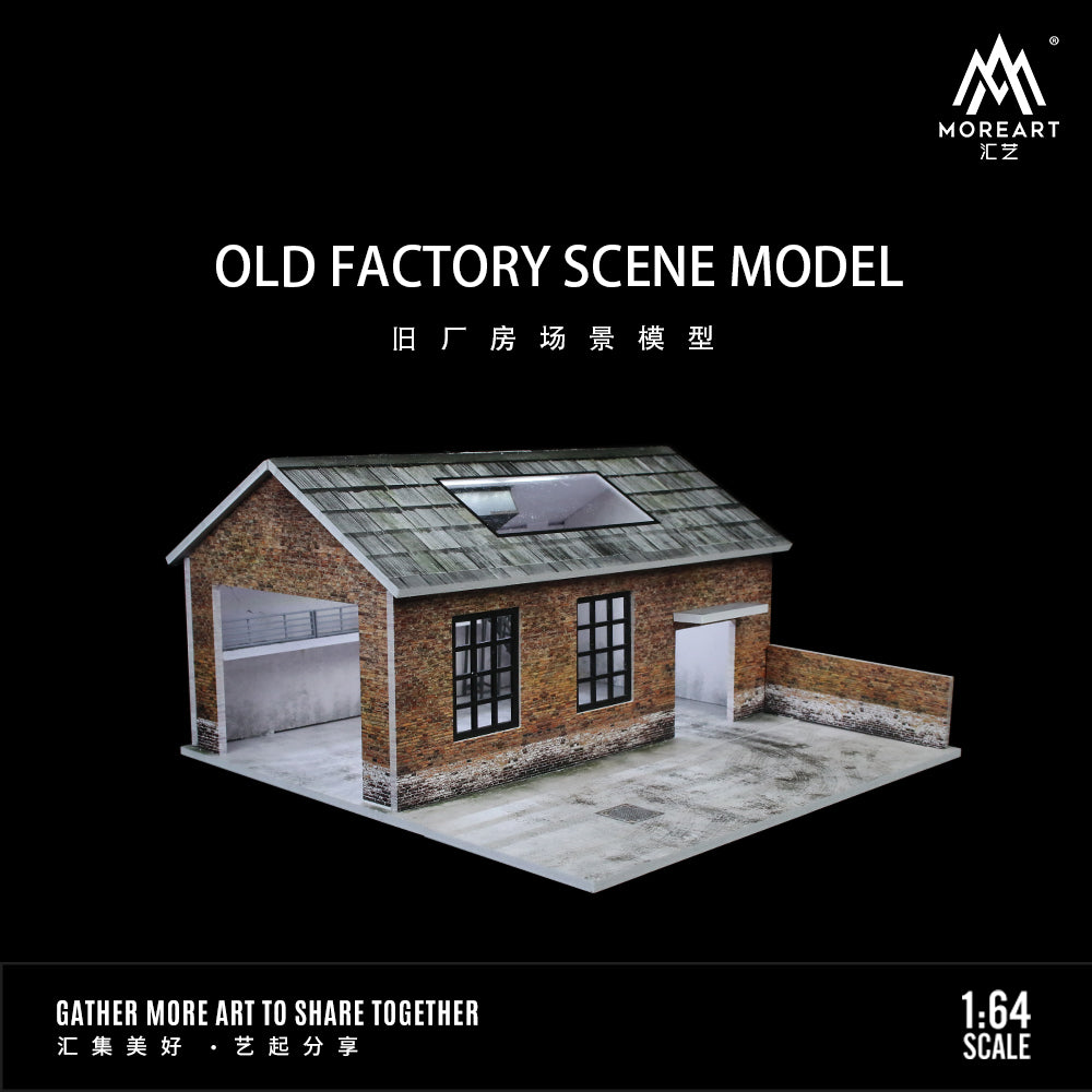 [Preorder] MoreArt 1:64 OLD FACTORY SCENE MODEL