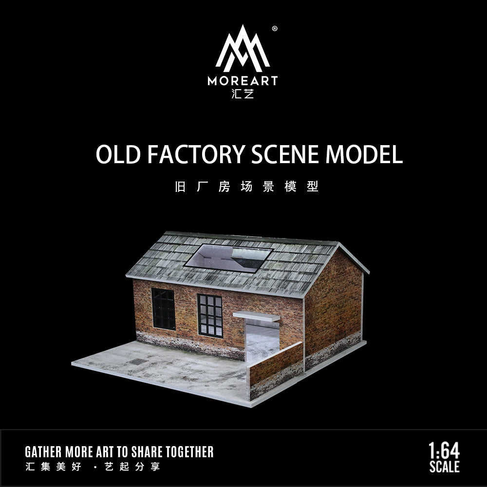 [Preorder] MoreArt 1:64 OLD FACTORY SCENE MODEL