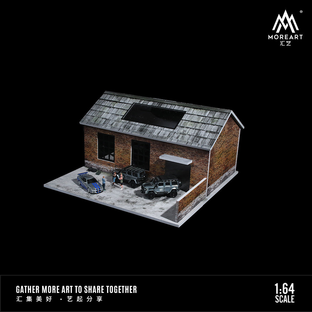 [Preorder] MoreArt 1:64 OLD FACTORY SCENE MODEL