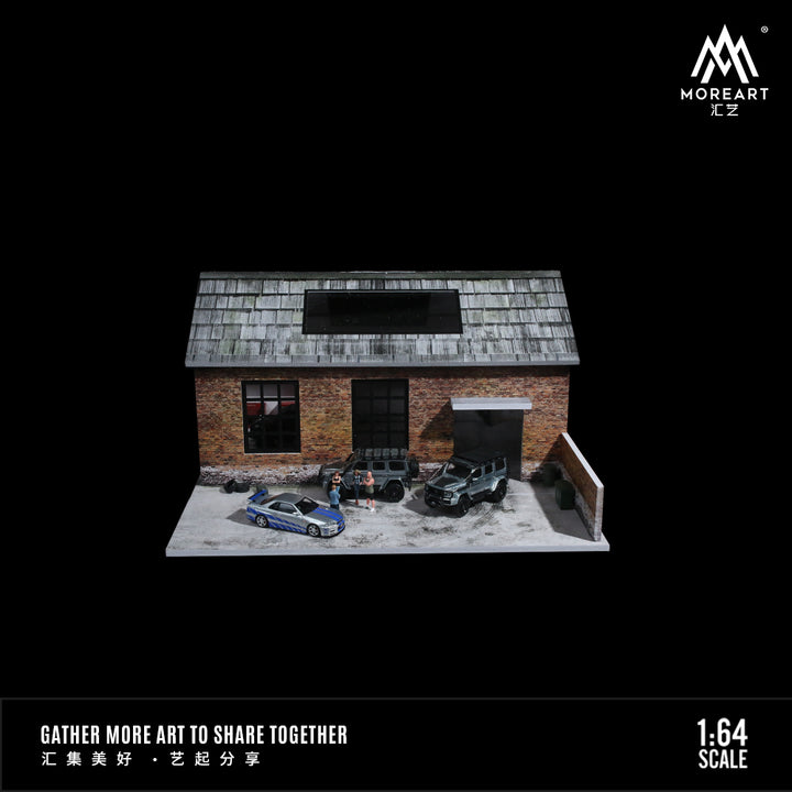 [Preorder] MoreArt 1:64 OLD FACTORY SCENE MODEL