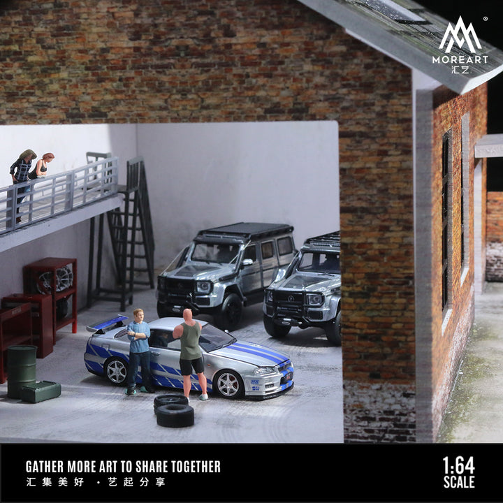 [Preorder] MoreArt 1:64 OLD FACTORY SCENE MODEL