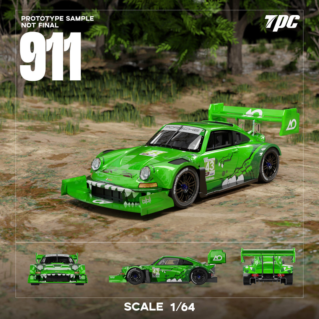 [Preorder] TPC 1:64 Ken Block 1400hp Porsche 911 Green