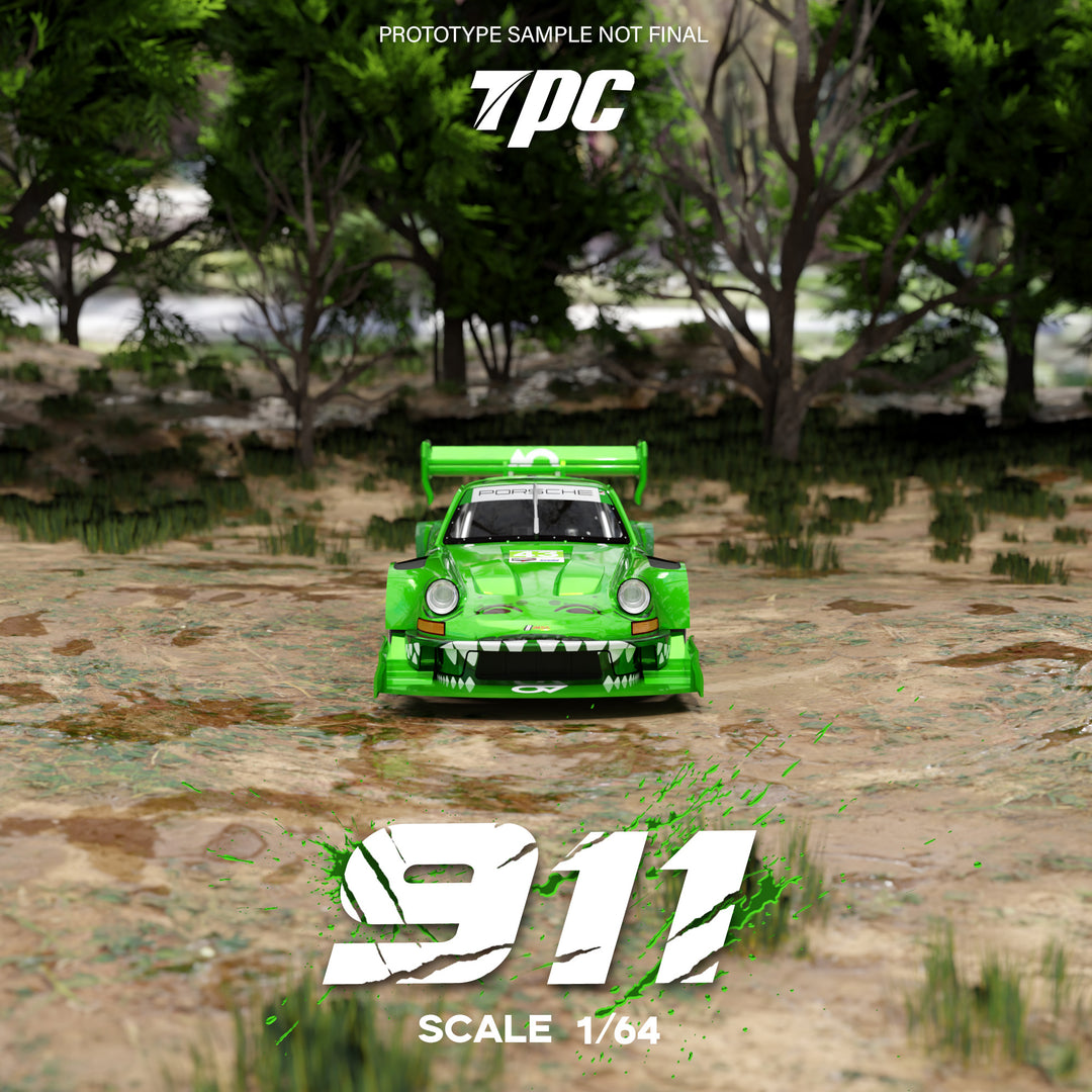 [Preorder] TPC 1:64 Ken Block 1400hp Porsche 911 Green