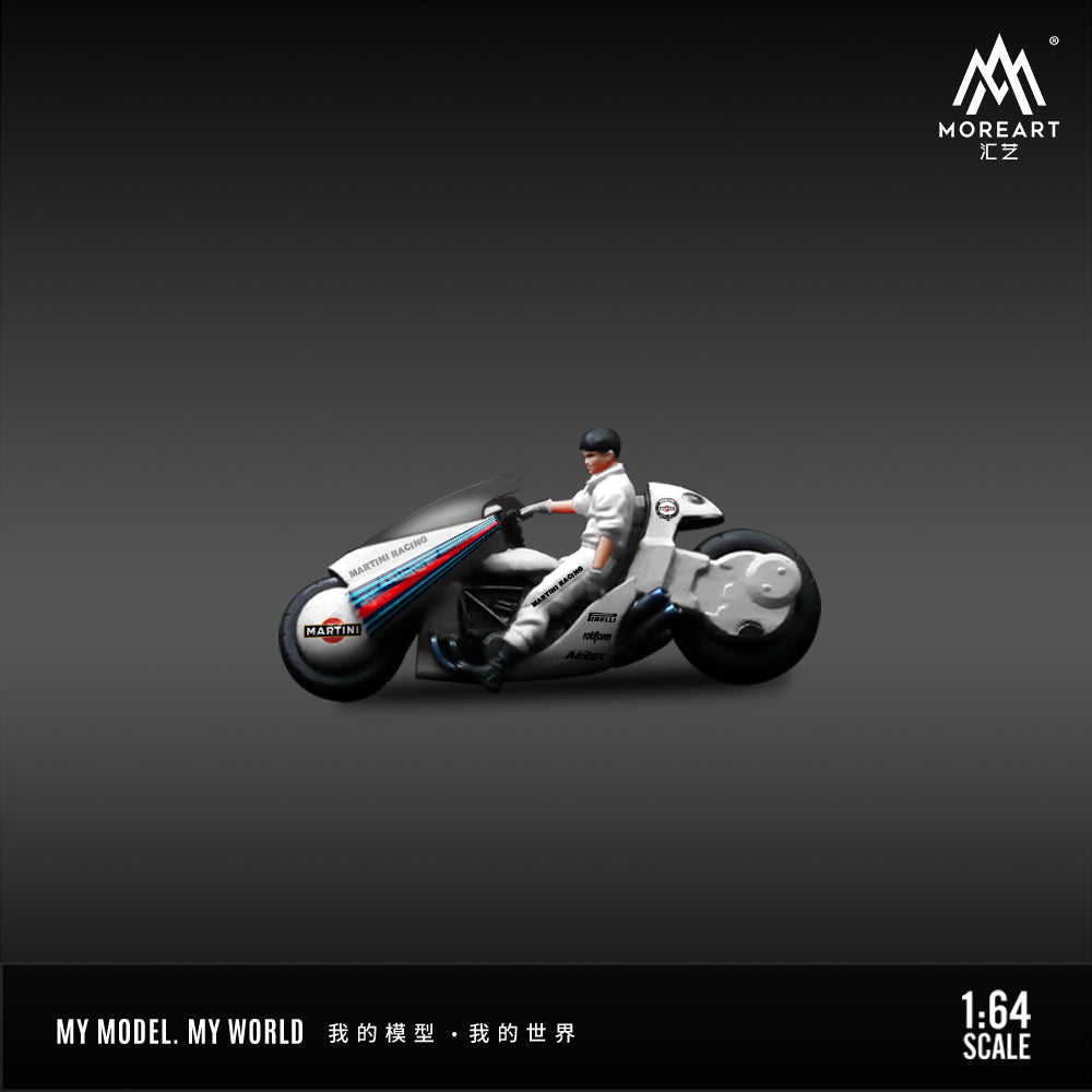 Moreart 1:64 Akira figurine de moto modèle de voiture de Moreart 1:64 Akira figurine de moto modèle de voiture de