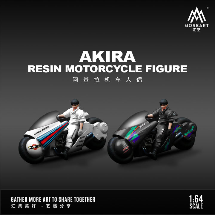 [Preorder] MoreArt 1:64 AKIRA RESIN MOTORCYCLE FIGURE (2 Versions)