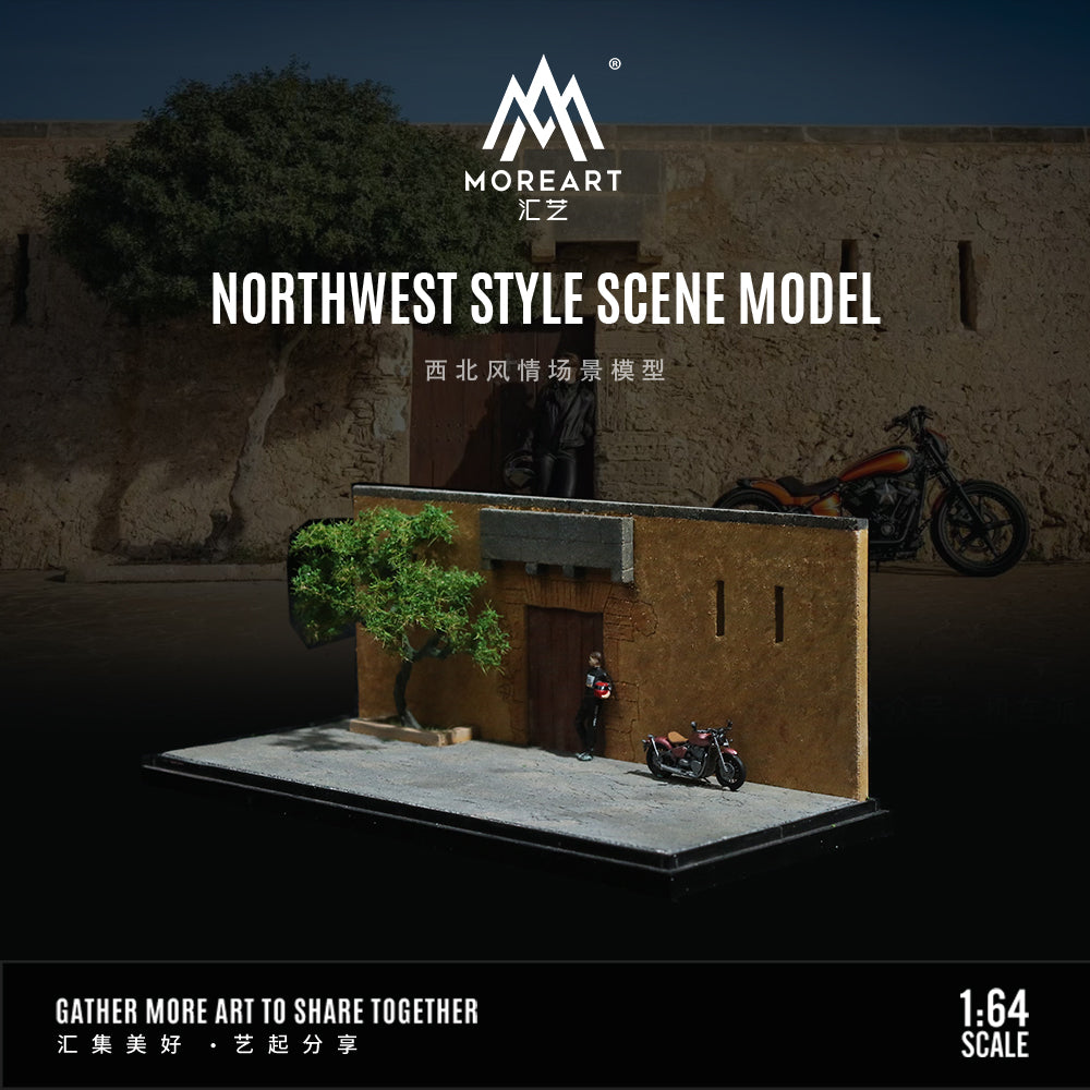 [Preorder] MoreArt 1:64 NORTHWEST STYLE SCENE MODEL MO901321