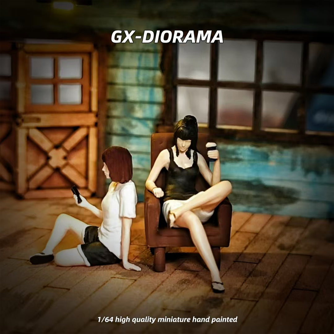 [Preorder] GX Diorama 1:64 Home Casual Girl Duo