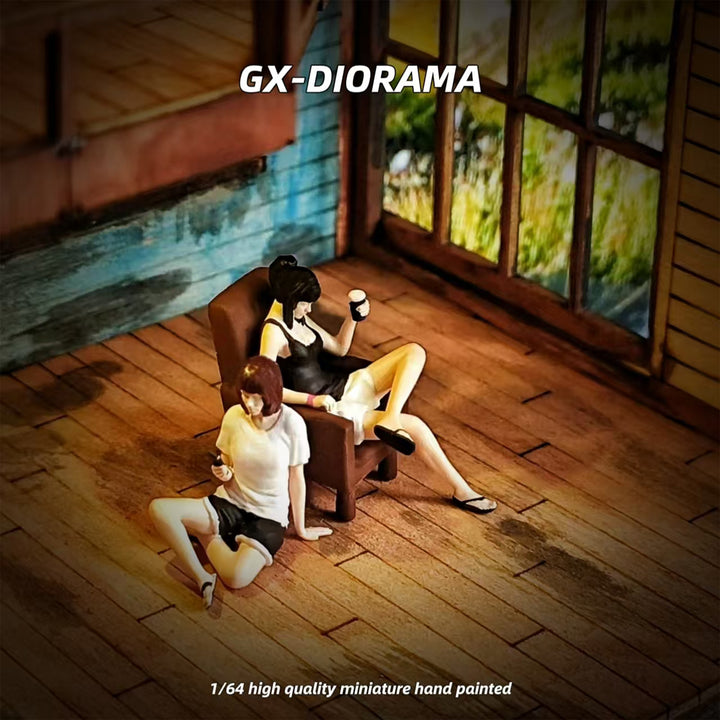 [Preorder] GX Diorama 1:64 Home Casual Girl Duo