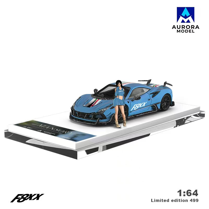 Preorder] Aurora Model 1:64 Ferrari F8 Tributo Mansory (3