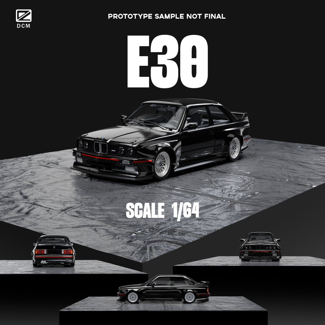 [Preorder] DCM 1:64 BMW M3 E30 (2 Colors)