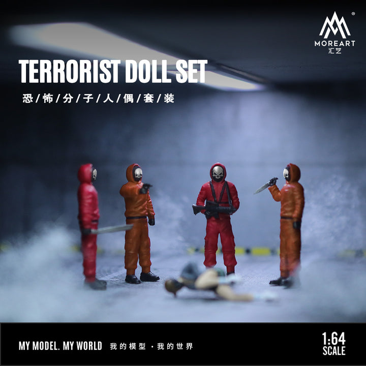 [Preorder] MoreArt 1:64 TERRORIST DOLL SET MO223038