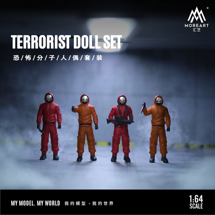 [Preorder] MoreArt 1:64 TERRORIST DOLL SET MO223038