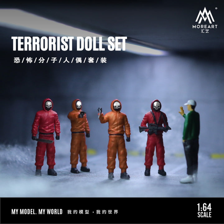 [Preorder] MoreArt 1:64 TERRORIST DOLL SET MO223038