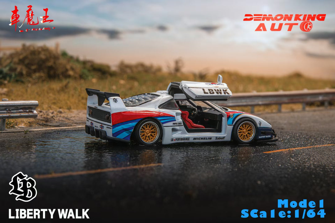 [Preorder] DEMON KING AUTO 1:64 F40 Gull Wing (2 Versions)