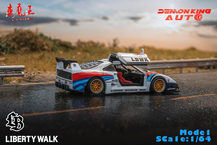 [Preorder] DEMON KING AUTO 1:64 F40 Gull Wing (2 Versions)