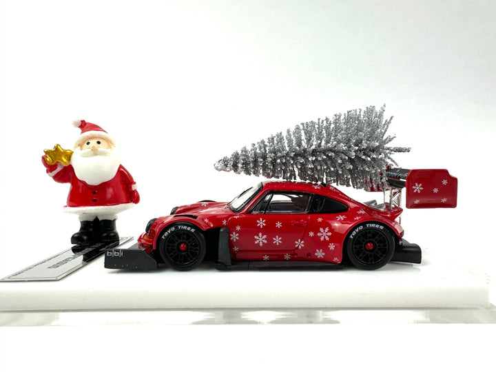 [Preorder] Top Models 1:64 Porsche 911 SVRSR Hoonipigasus Christmas Version (2 Colors)