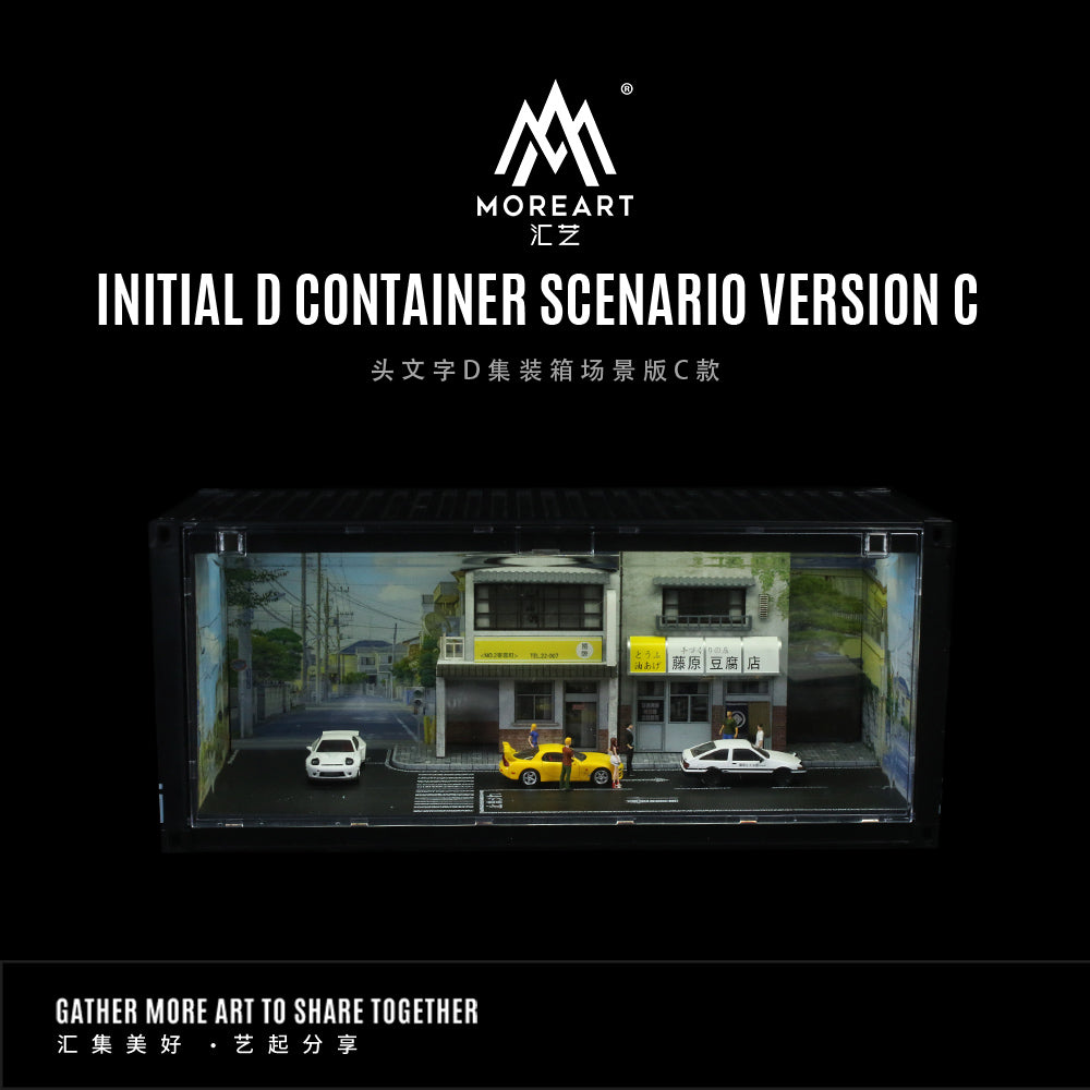 [Preorder] MoreArt 1:64 INITIAL D CONTAINER SCENARIO VERSION C MO400204