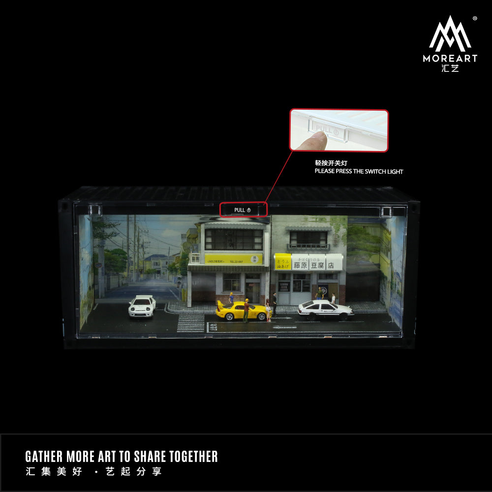 [Preorder] MoreArt 1:64 INITIAL D CONTAINER SCENARIO VERSION C MO400204