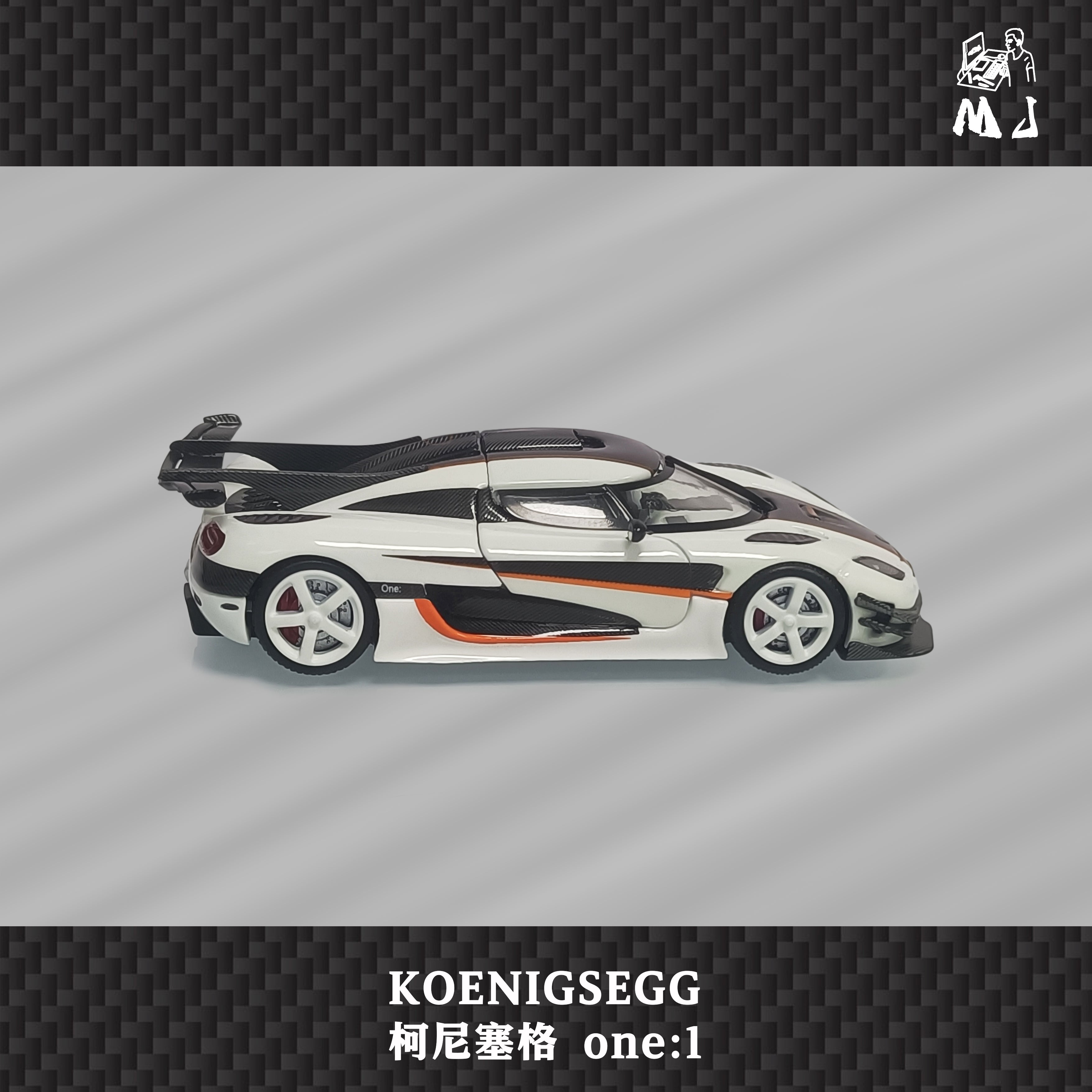 MJ Model 1:64 Koenigsegg one:1 (3 Versions) – Horizon Diecast