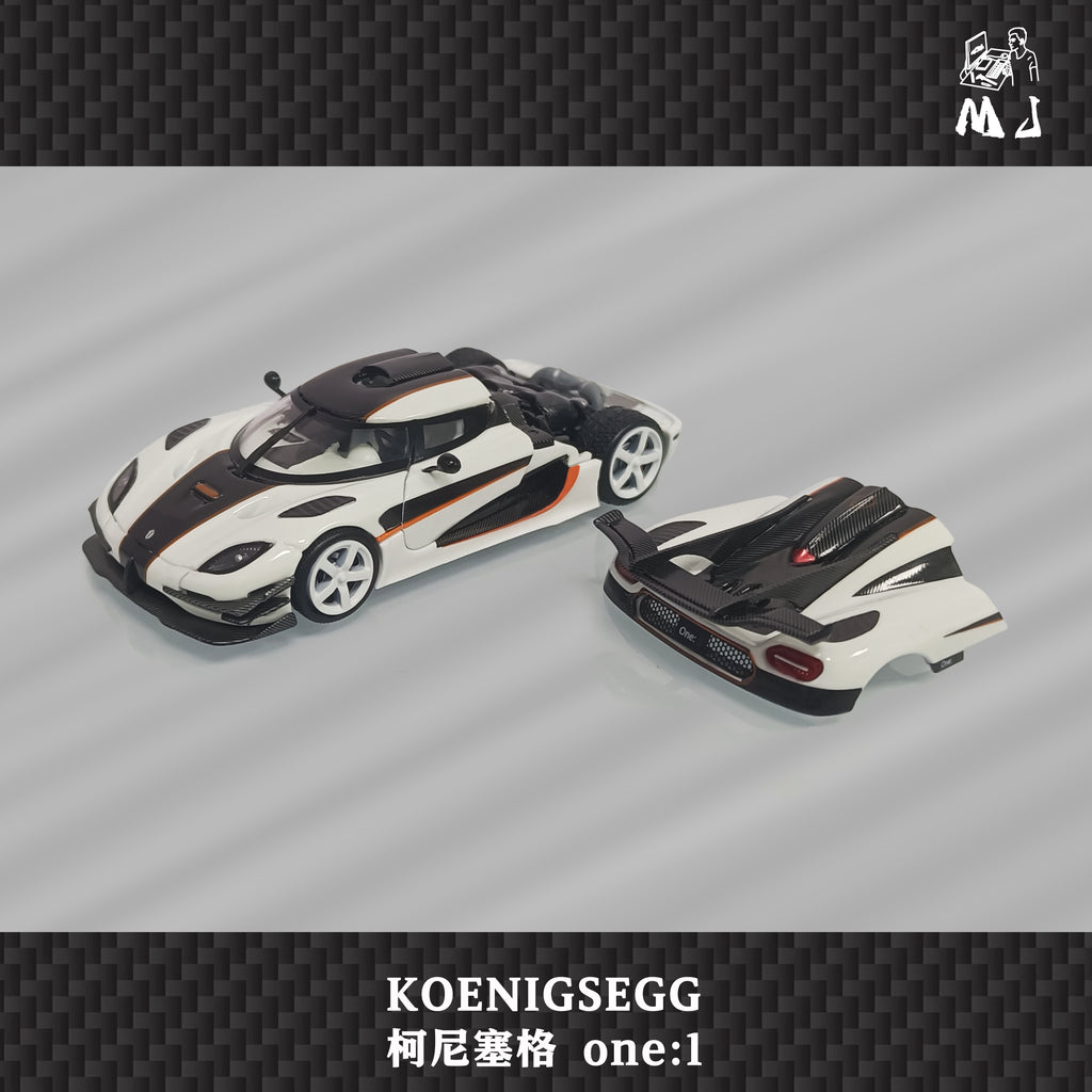MJ Model 1:64 Koenigsegg one:1 (3 Versions) – Horizon Diecast