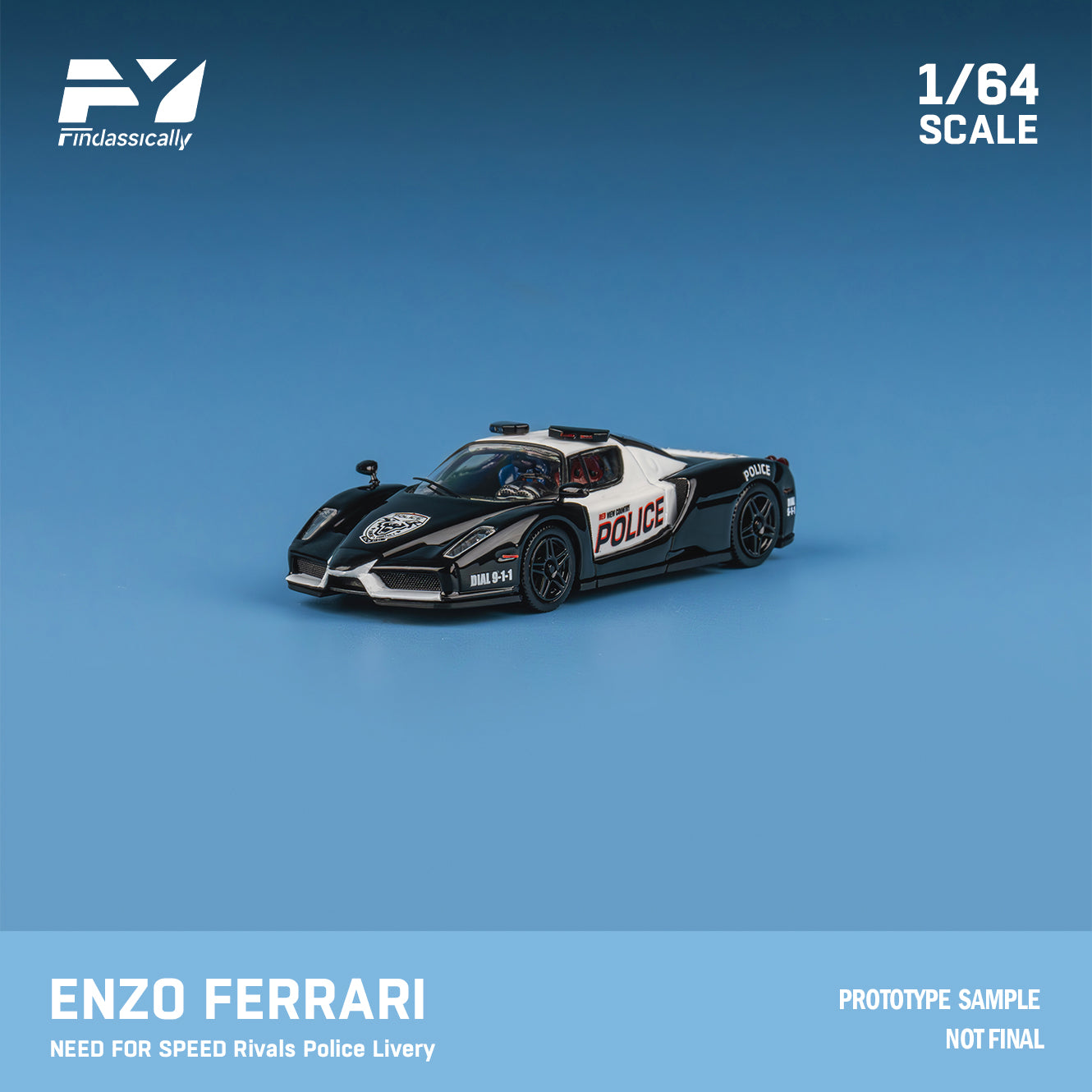 Finclassically 1:64 Enzo (2 Versions) – Horizon Diecast