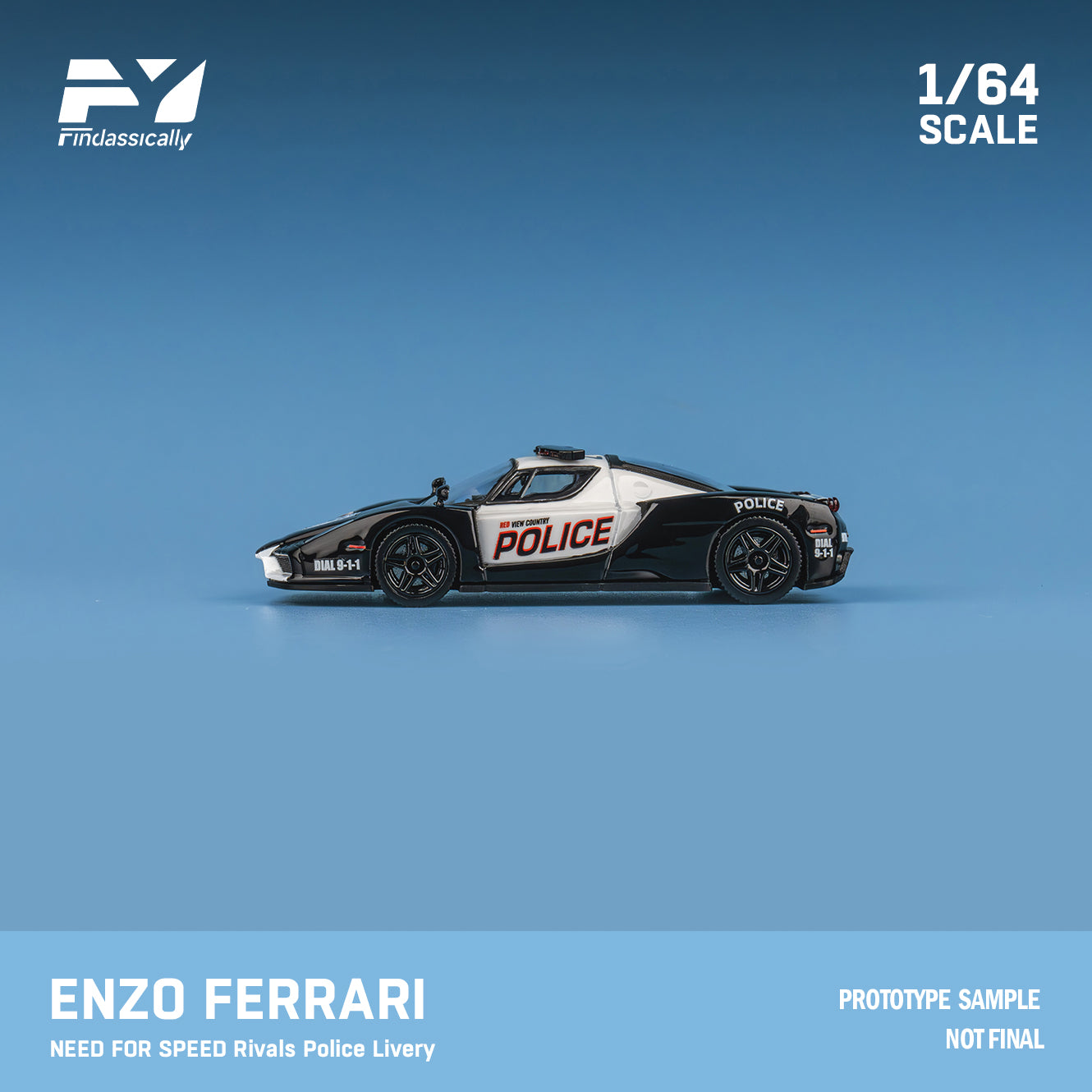 Finclassically 1:64 Enzo (2 Versions) – Horizon Diecast