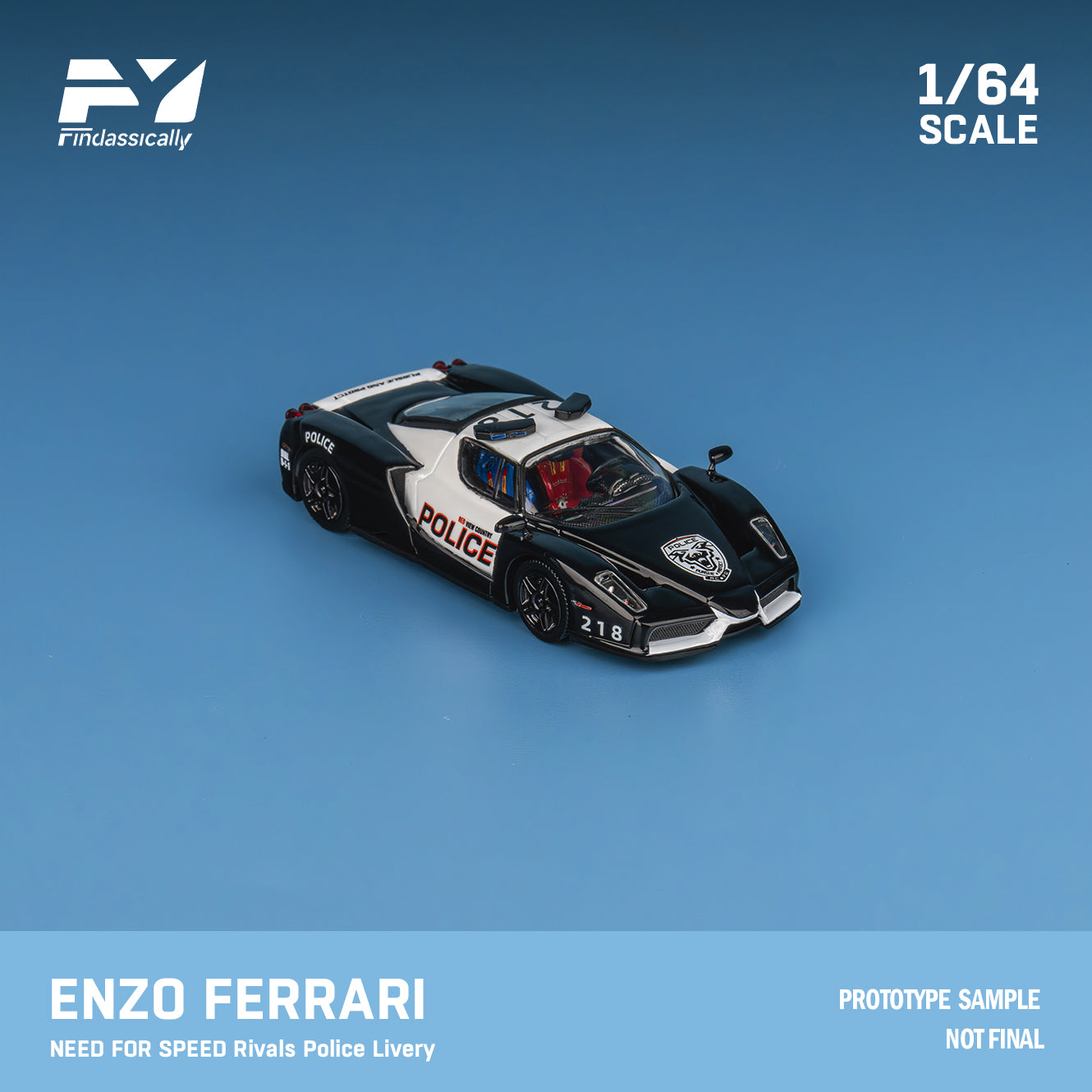 Finclassically 1:64 Enzo (2 Versions) – Horizon Diecast