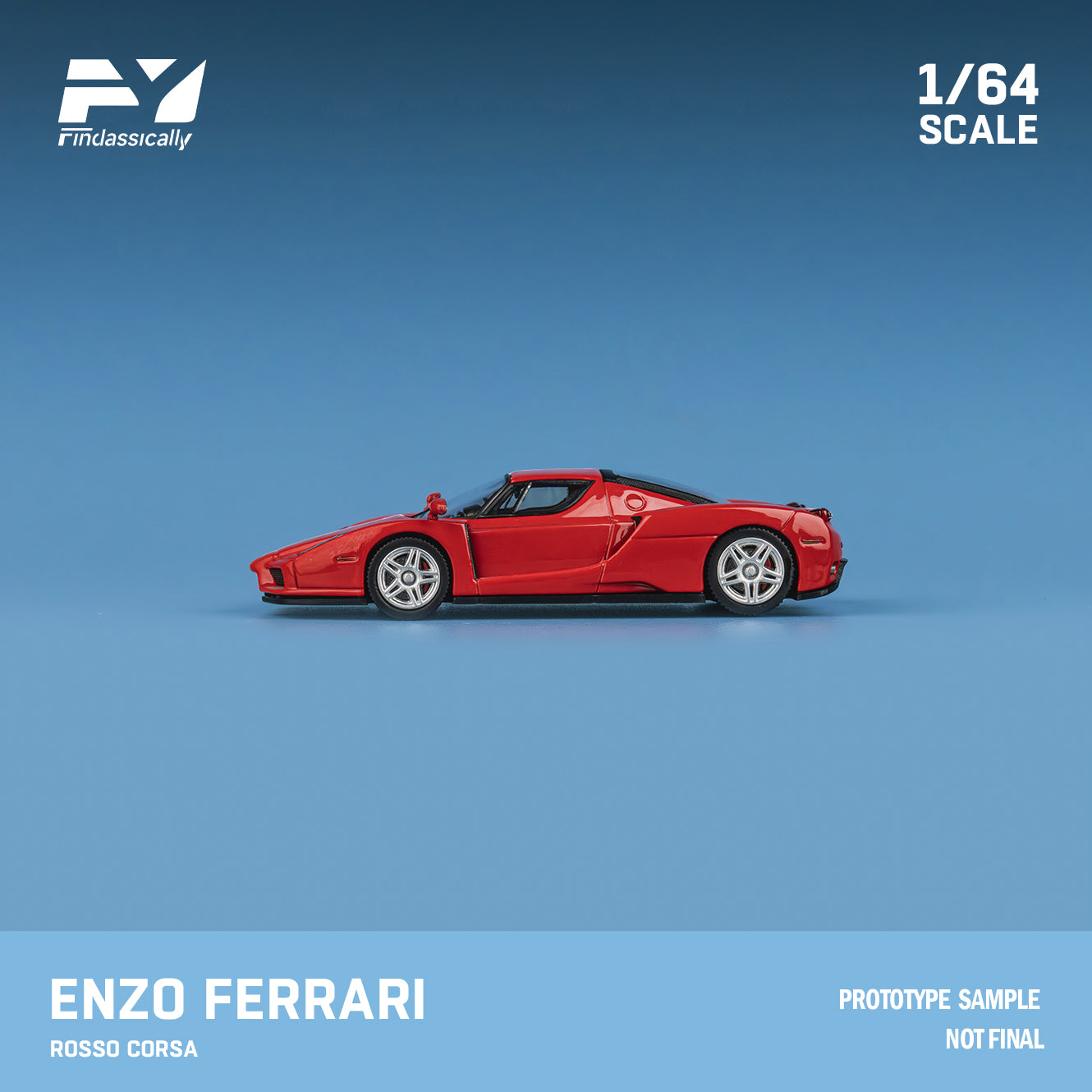 Finclassically 1:64 Enzo (2 Versions) – Horizon Diecast
