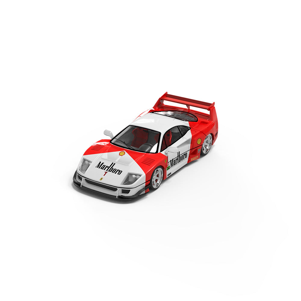 [Preorder] SUPCAR 1:64 Ferrari F40 Marlboro / #34 Racing (2 Colors)