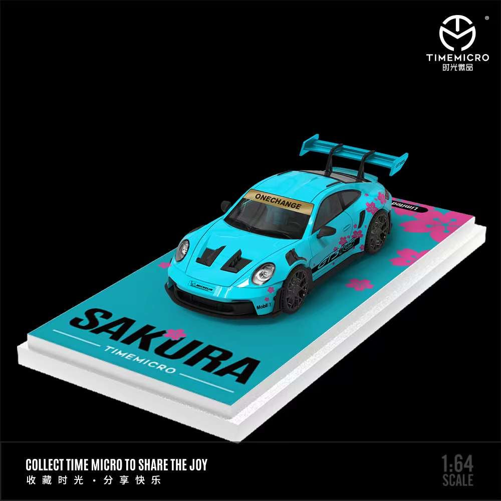 Time Micro 1:64 Porsche 911 992 / 964 Sakura (4 Versions
