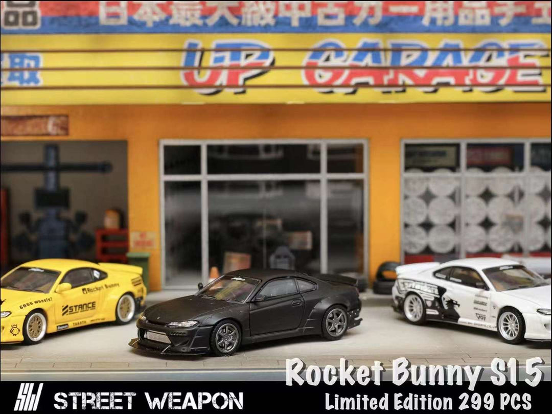 Street Weapon 1:64 Nissan Silvia S15 Rocket Bunny (3 Colors)