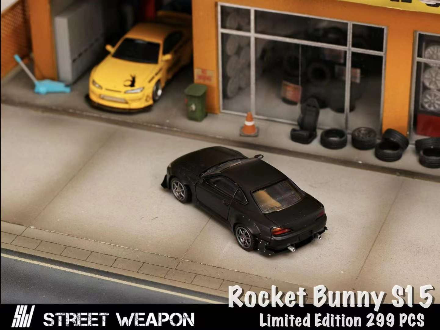 Street Weapon 1:64 Nissan Silvia S15 Rocket Bunny (3 Colors