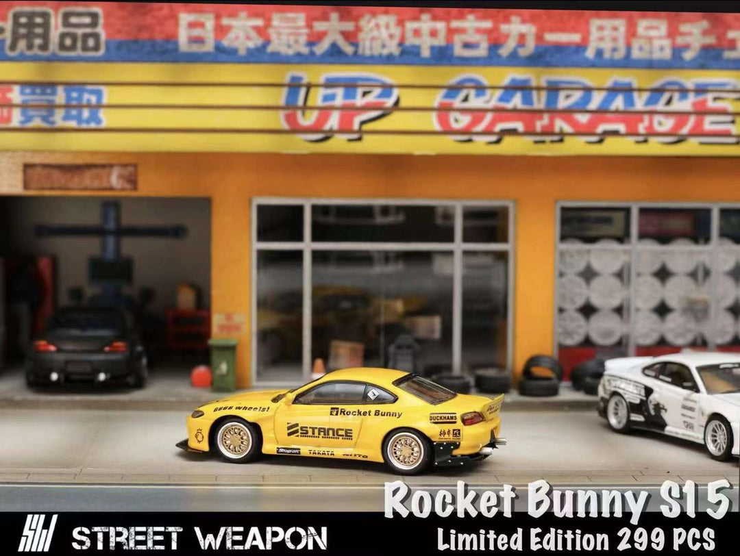 Street Weapon 1:64 Nissan Silvia S15 Rocket Bunny (3 Colors)