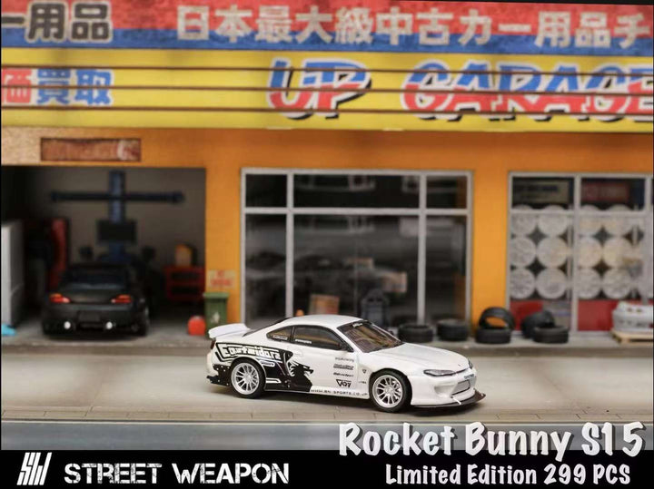 Street Weapon 1:64 Nissan Silvia S15 Rocket Bunny (3 Colors)