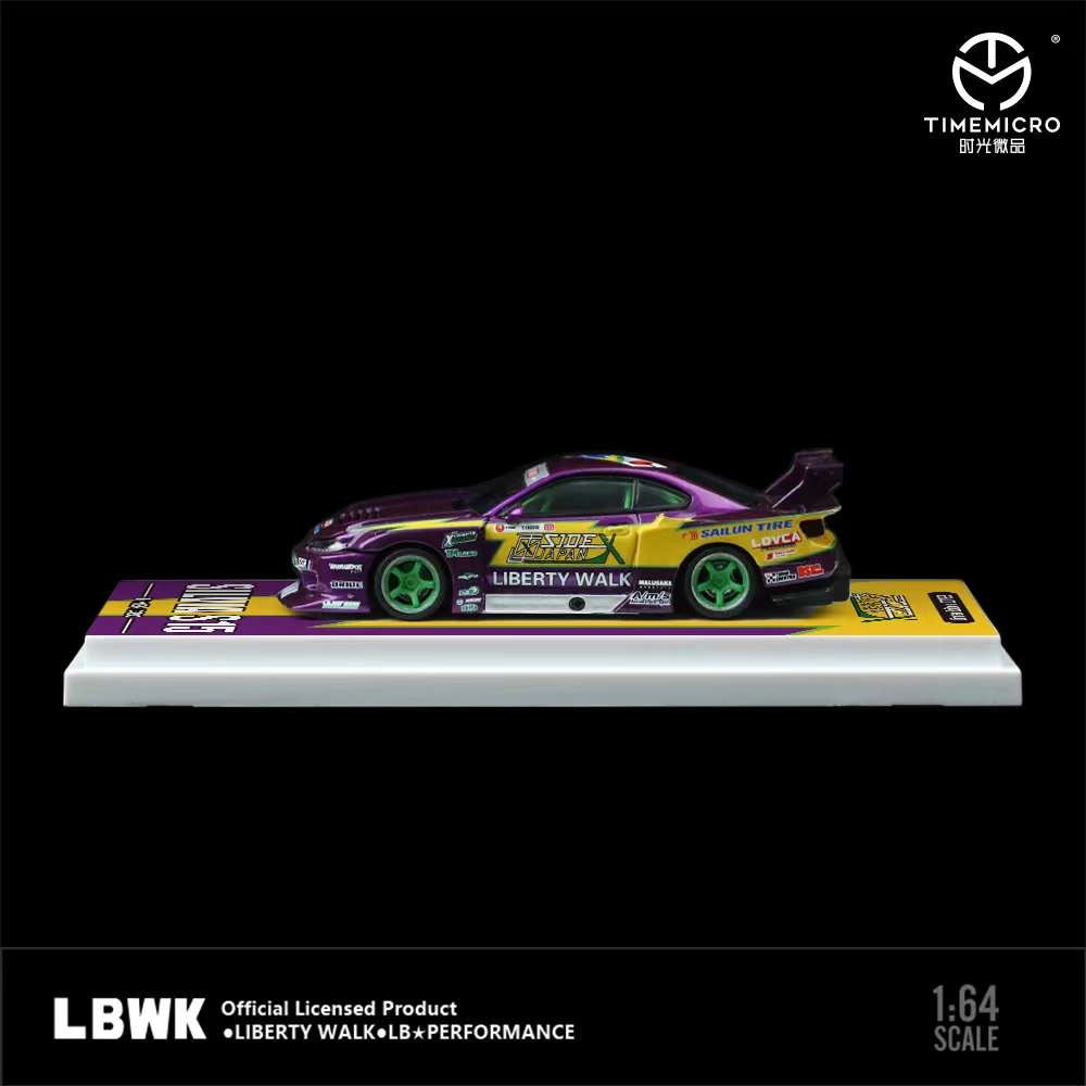 Time Micro 1:64 LBWK S15 Purple Lightning TM646003 – Horizon Diecast