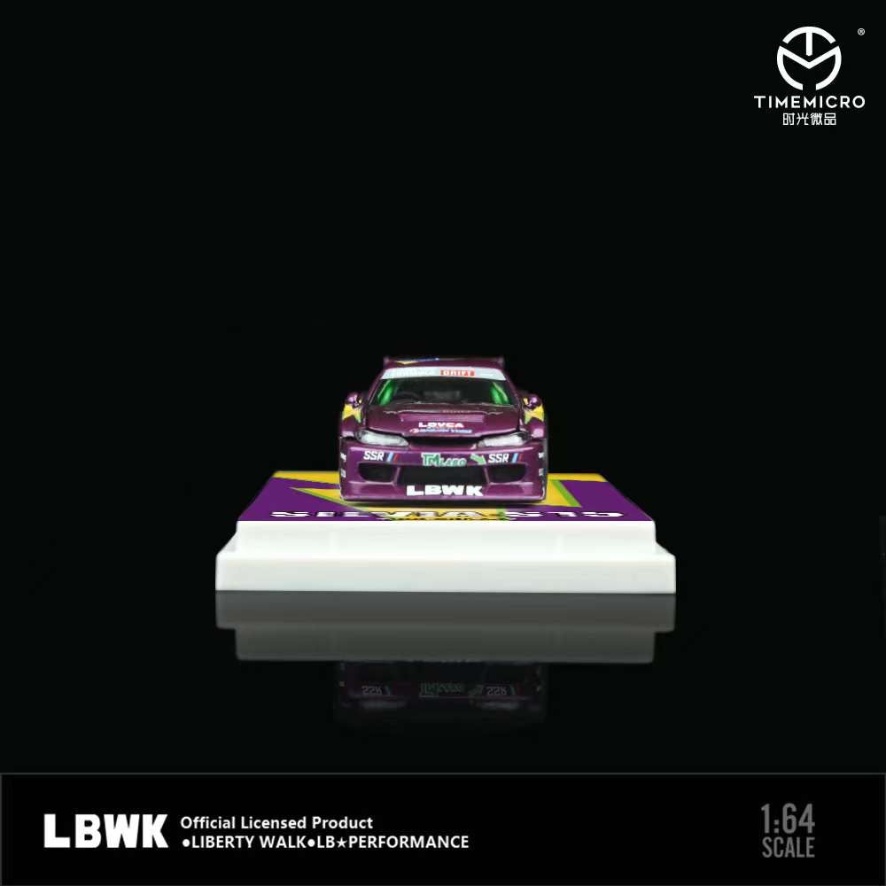 Time Micro 1:64 LBWK S15 Purple Lightning TM646003 – Horizon Diecast