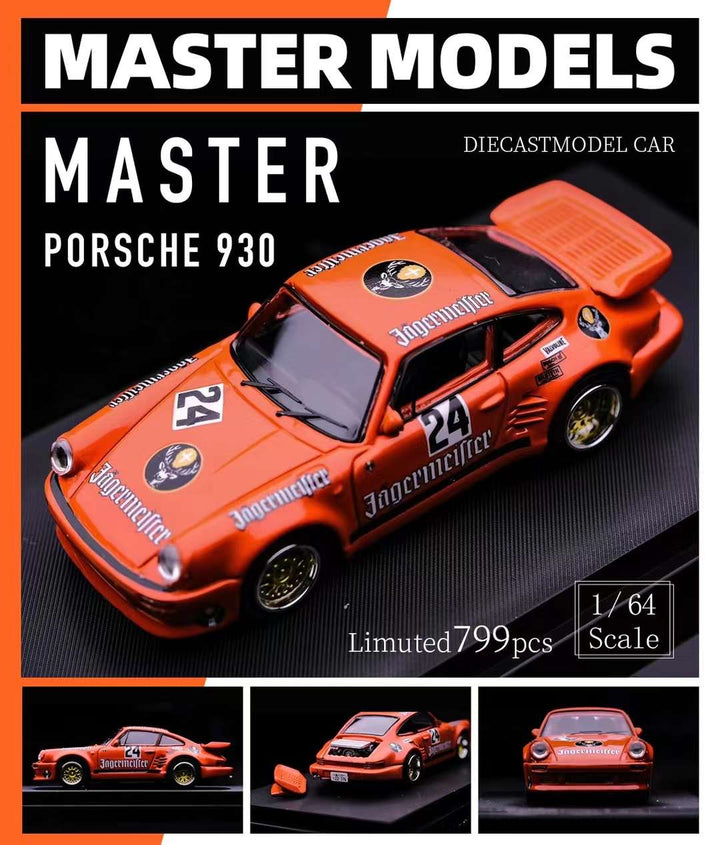 Master 1:64 Porsche 911 (930) Turbo Jagermeister