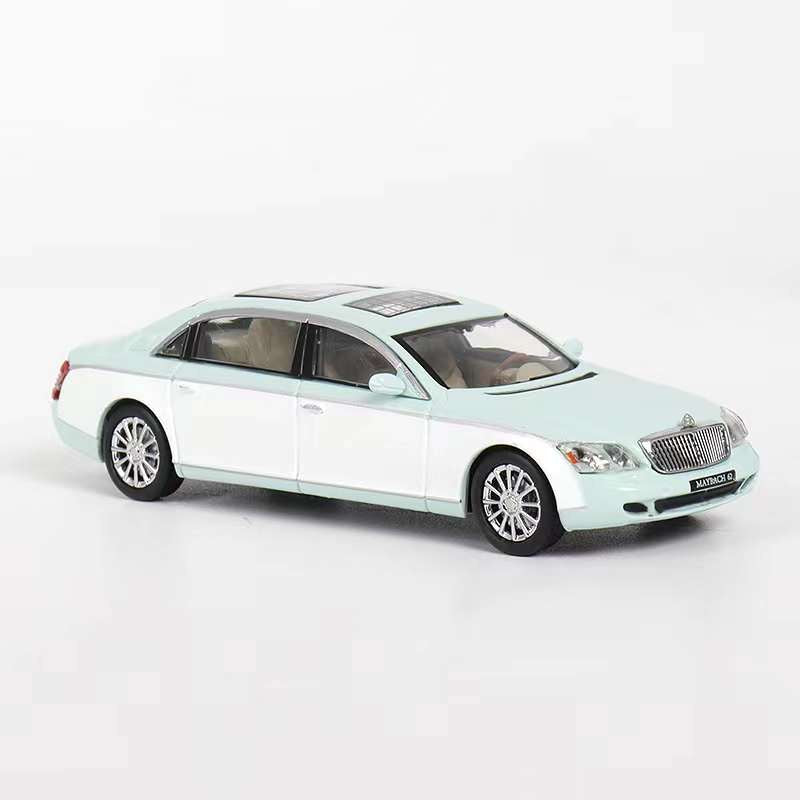 Stance Hunters 1:64 Maybach 62 Tiffany Blue + White