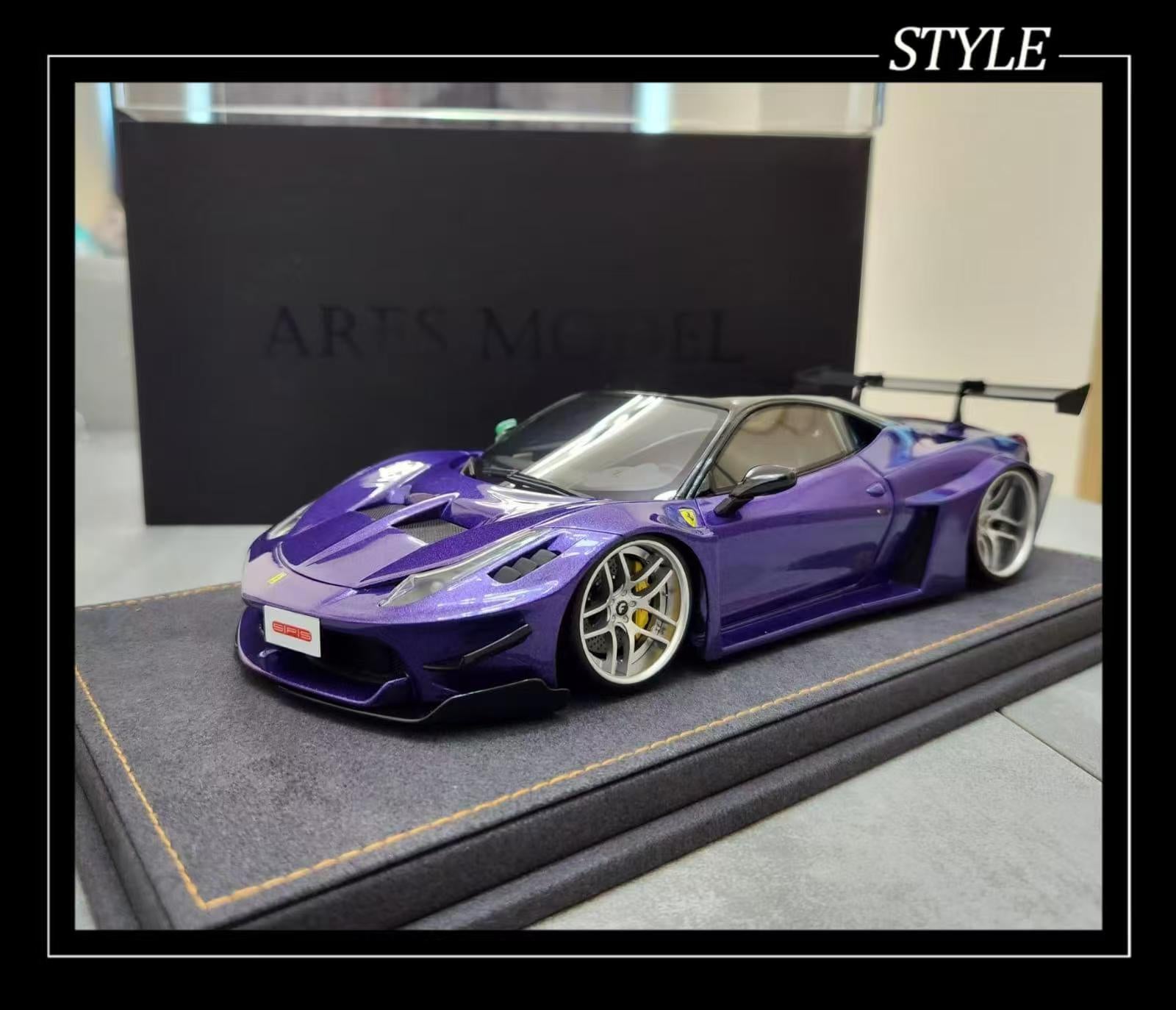 ARES Model 1:18 LB-SILHOUETTE WORKS Ferrari 458 GT – Horizon Diecast