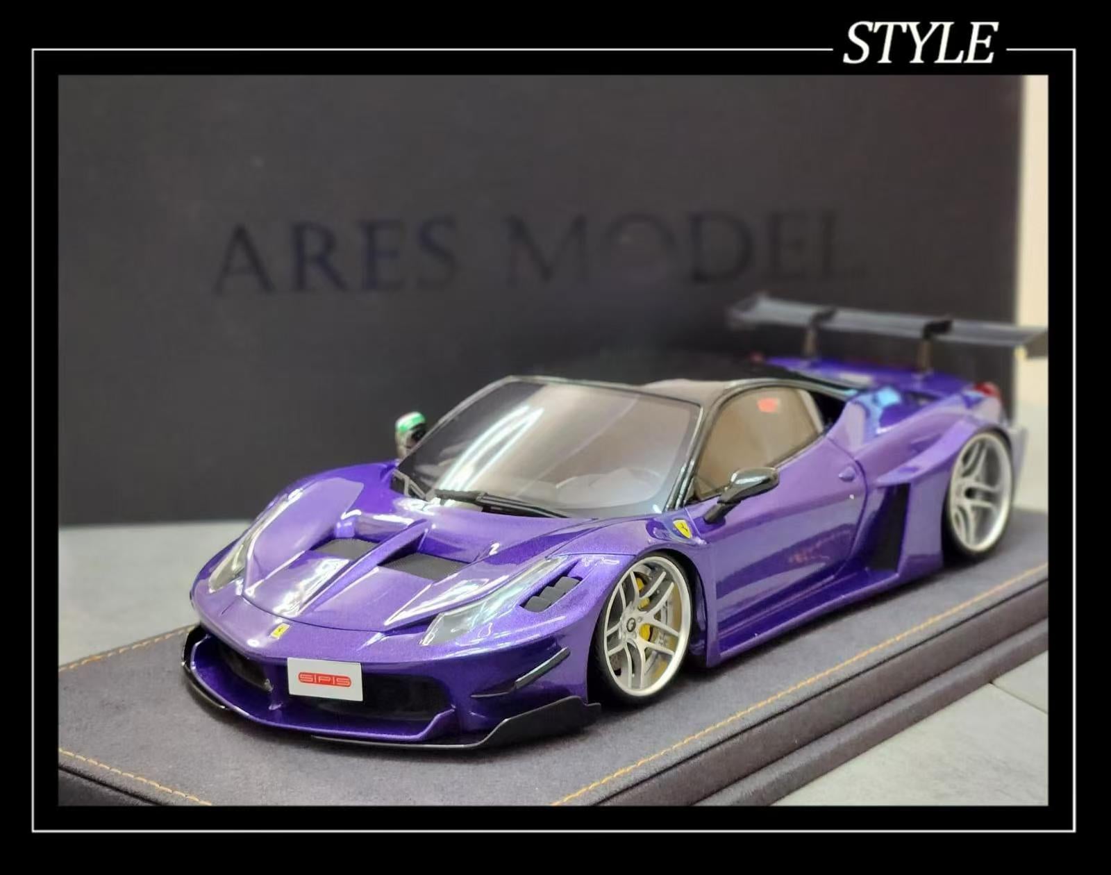 ARES Model 1:18 LB-SILHOUETTE WORKS Ferrari 458 GT – Horizon Diecast
