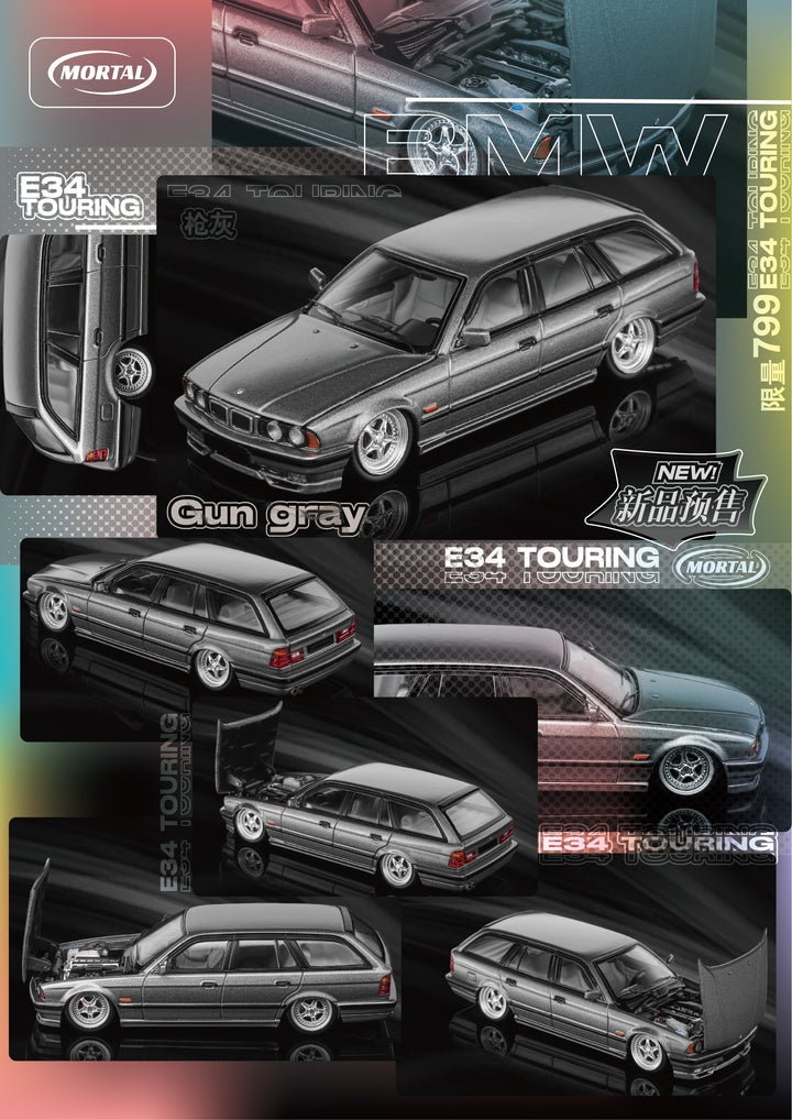 [Preorder] Mortal 1:64 BMW E34 Touring Opening Hood (4 Colors)