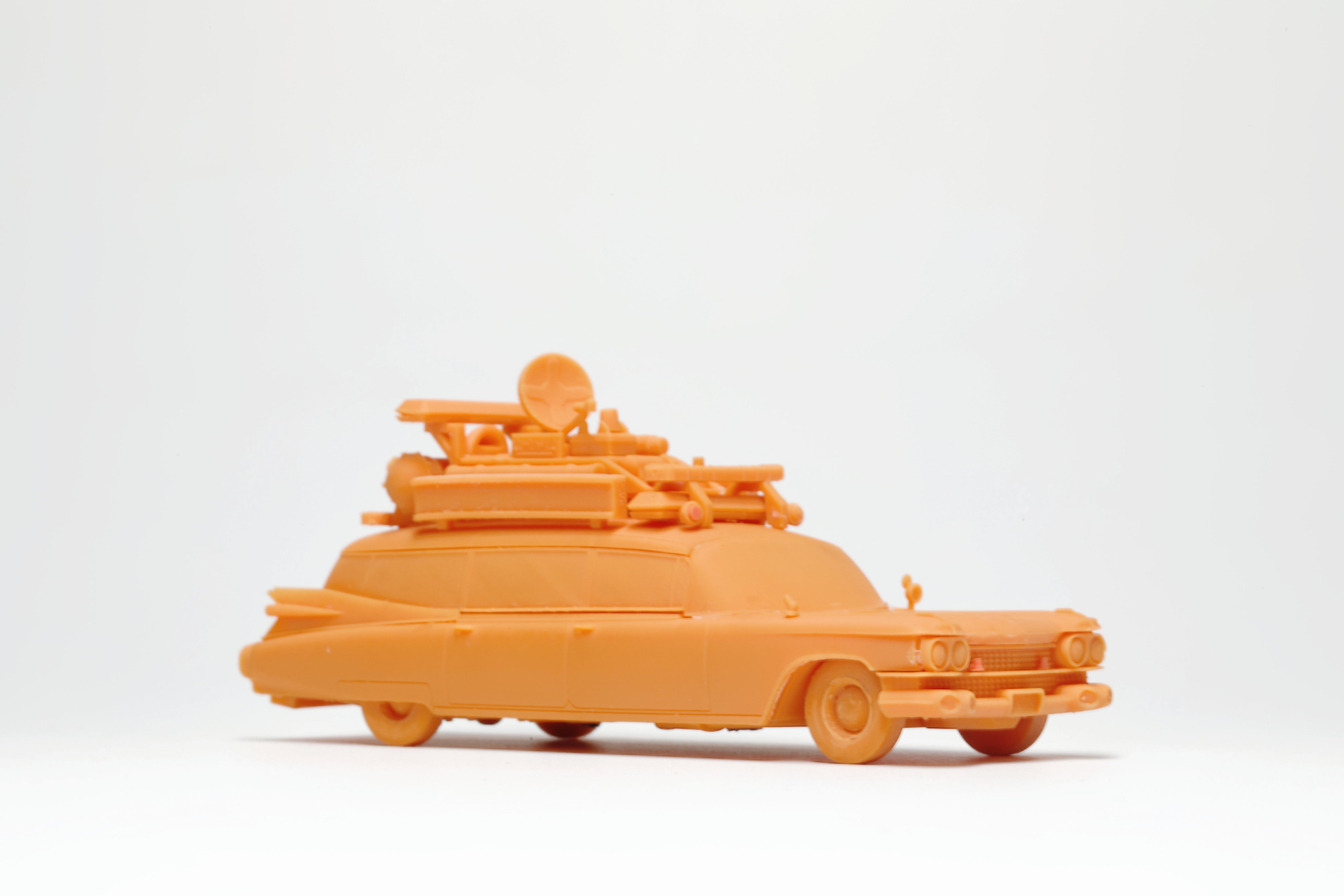 1/64 YS Model ゴーストバスターズ ECTO 1A YS 1/64 Cadillac Ghostbusters ECTO-1A Diecast Model Car
