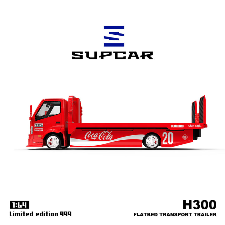 [Preorder] SUPCAR 1:64 Nissan Silvia S15 & Hino H300 Coca Cola Livery (3 Versions)