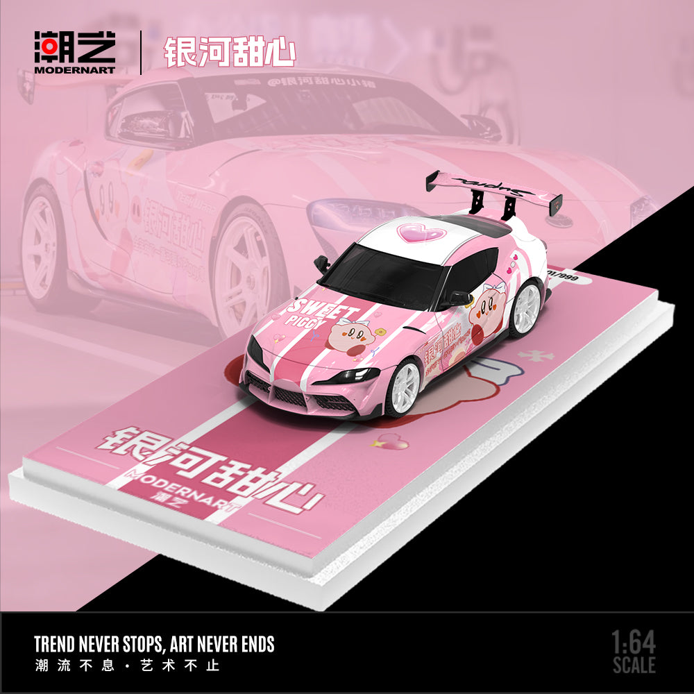 [Preorder] ModernArt 1:64 Toyota Supra A90 Galaxy Sweetheart MD647405 (2 Versions)