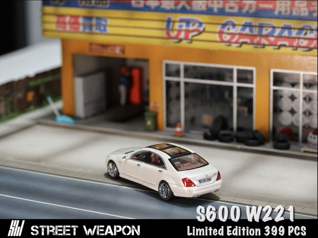 [Preorder] Street Weapon 1:64 S-Class S65L W221 (3 Colors)