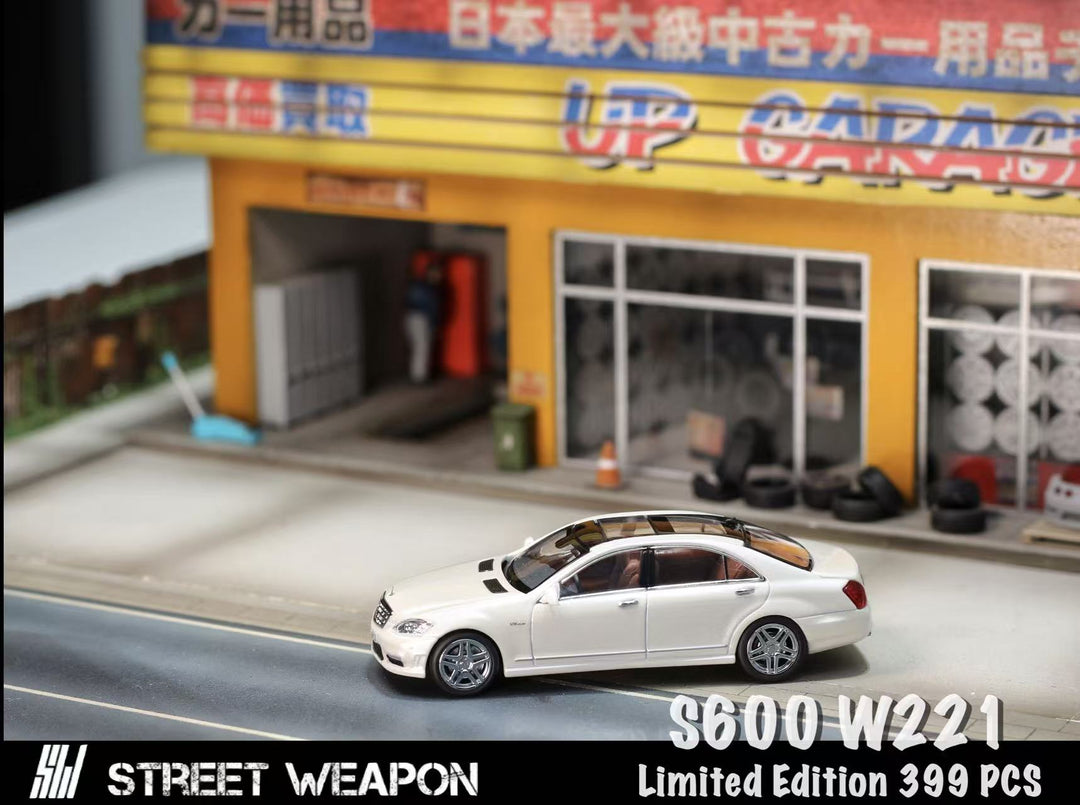 [Preorder] Street Weapon 1:64 S-Class S65L W221 (3 Colors)